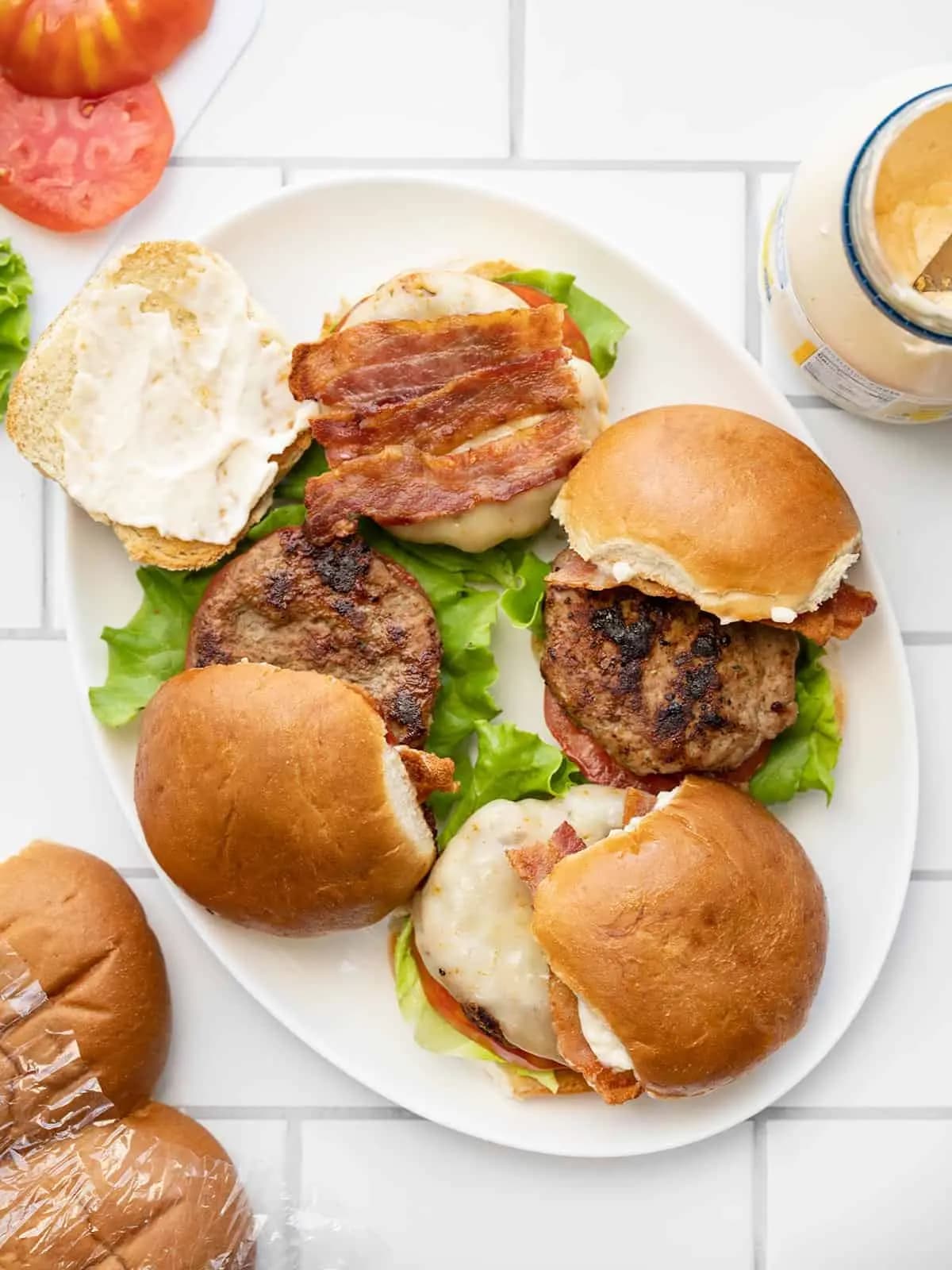 Image of Bacon Ranch Turkey Burgers recipe