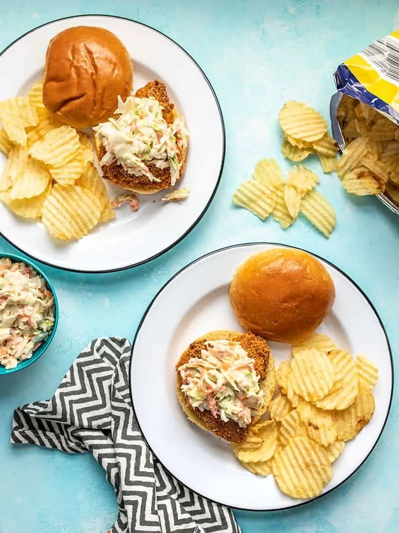 Image of Baked Spicy Chicken Sandwiches recipe