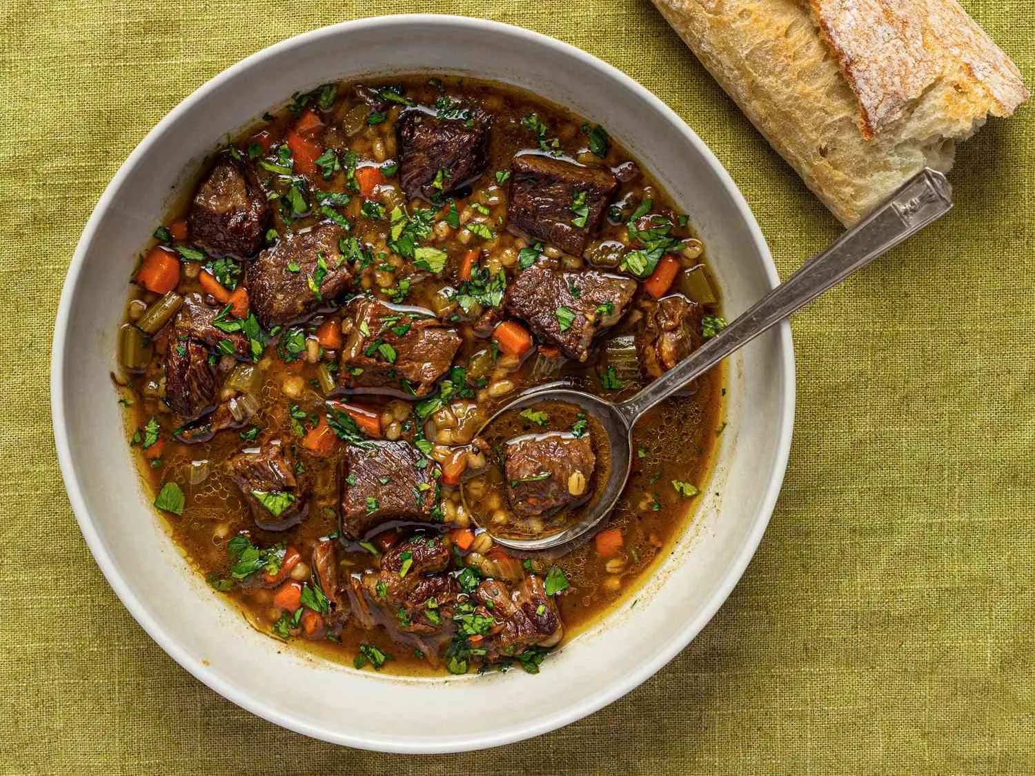 Image of Beef Barley Soup recipe