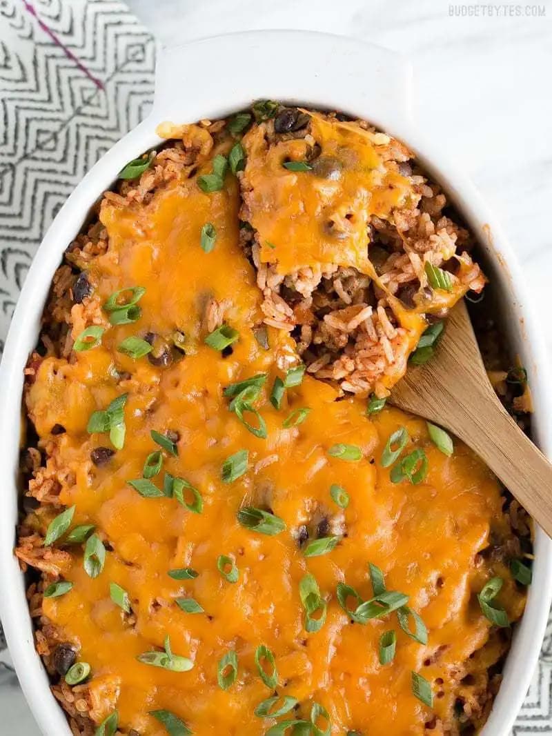 Image of Beef Burrito Casserole recipe