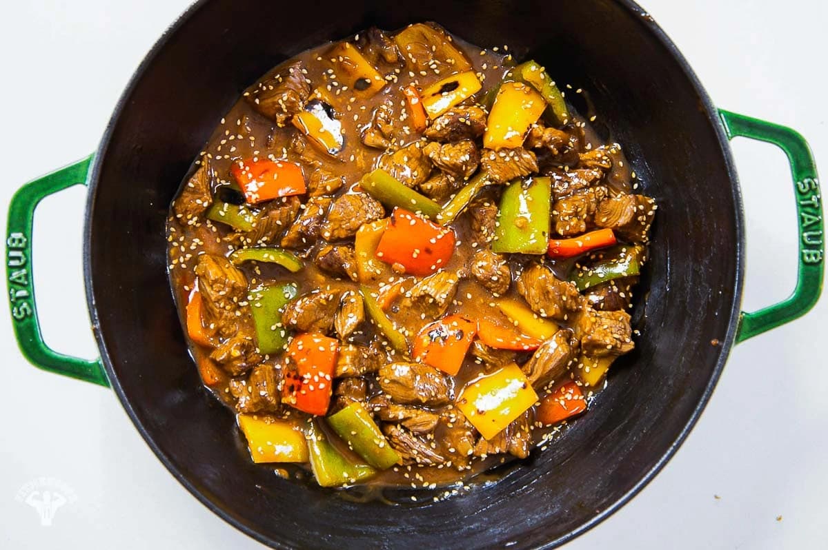 Image of Quick Beef Pepper Steak Meal Prep recipe