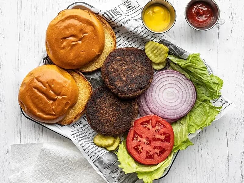 Image of Black Bean Burgers recipe