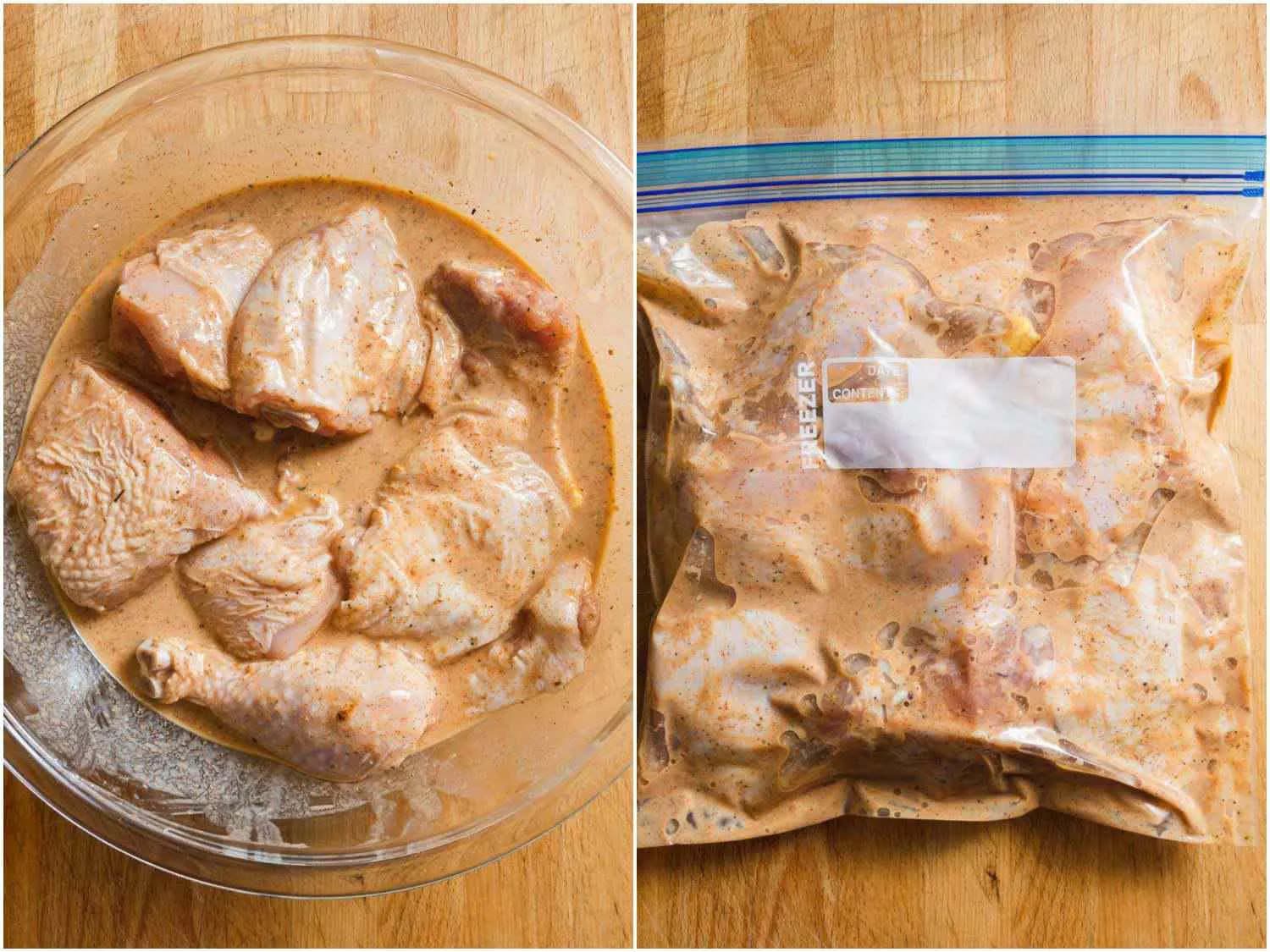 Step 2 of Buttermilk-Brined Southern Fried Chicken