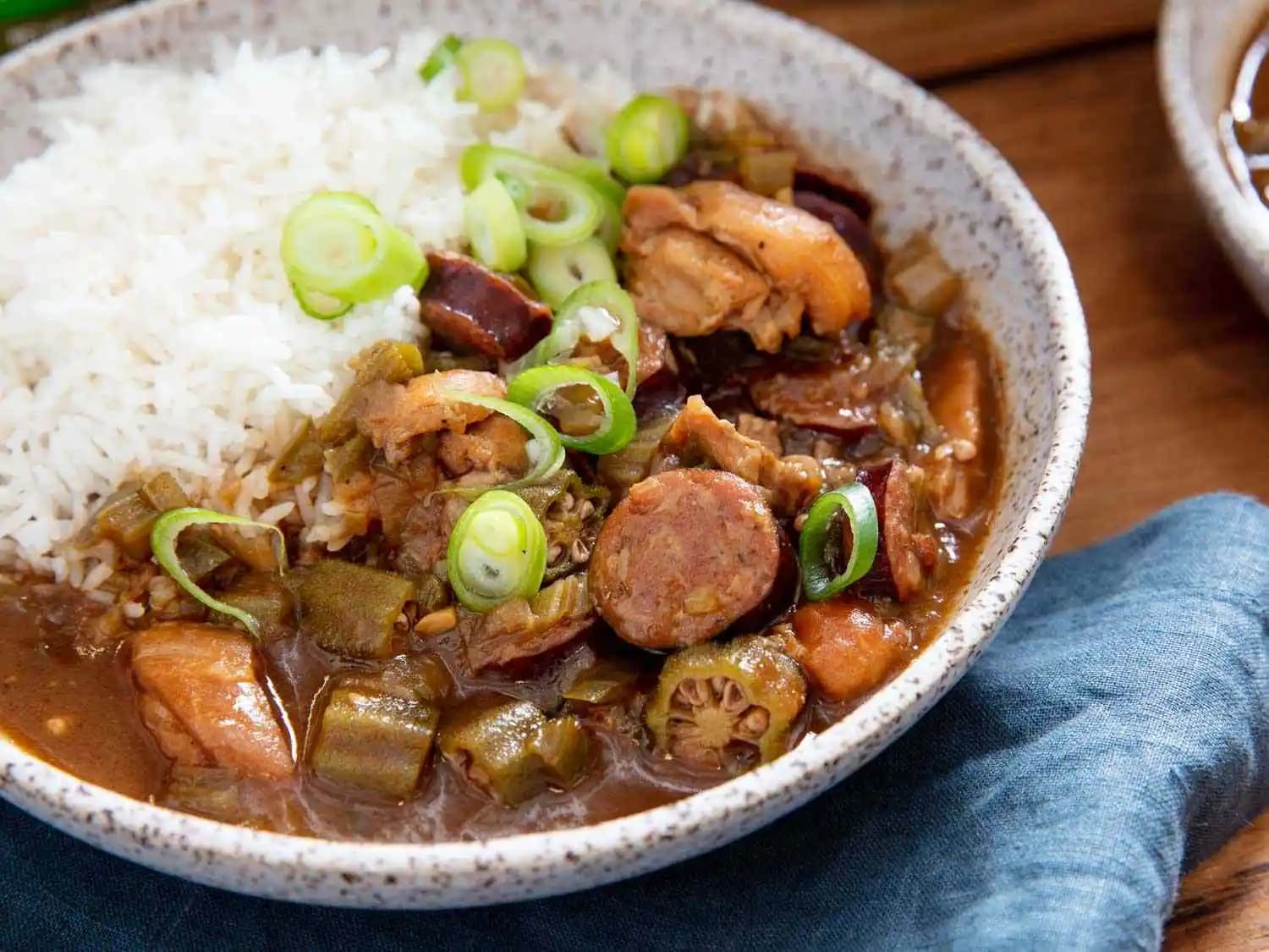 Image of Cajun Gumbo With Chicken and Andouille Sausage recipe