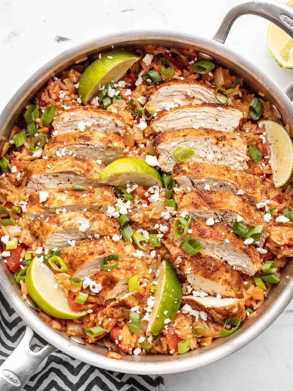 Image of Chipotle Lime Chicken and Rice recipe