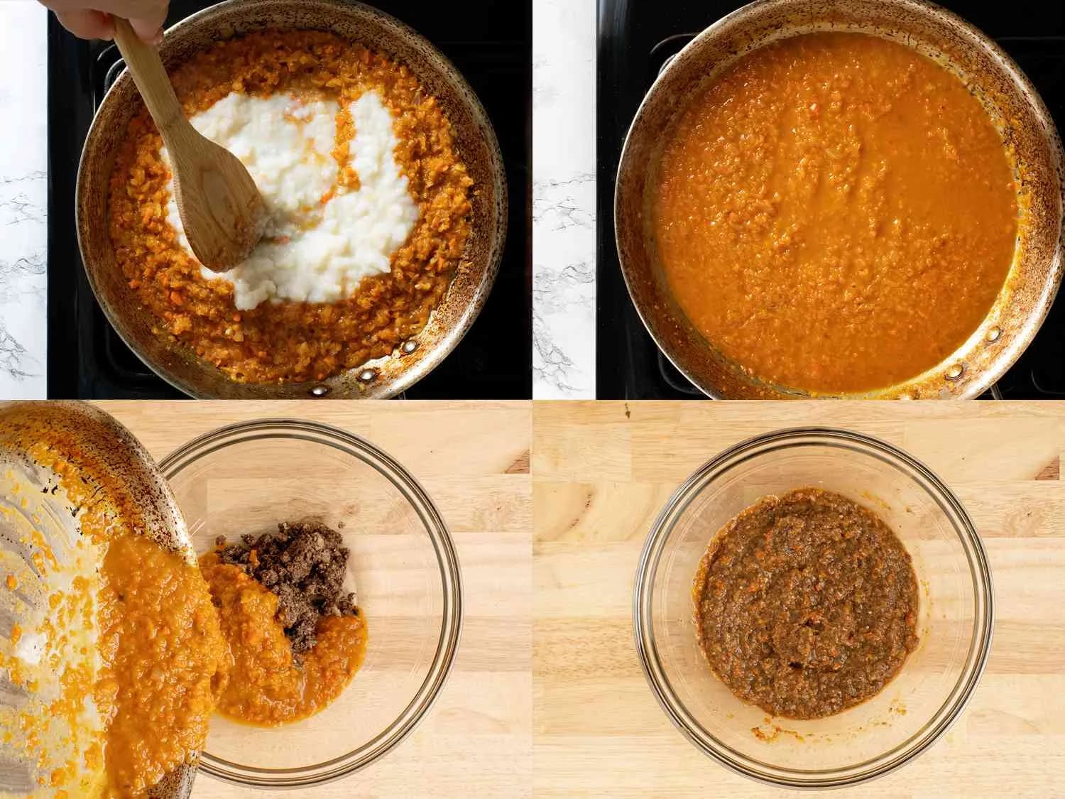 Step 4 of Classic Meatloaf