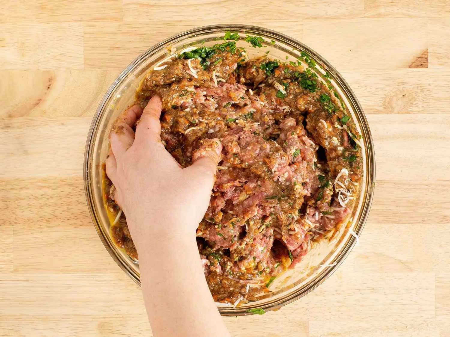 Step 5 of Classic Meatloaf