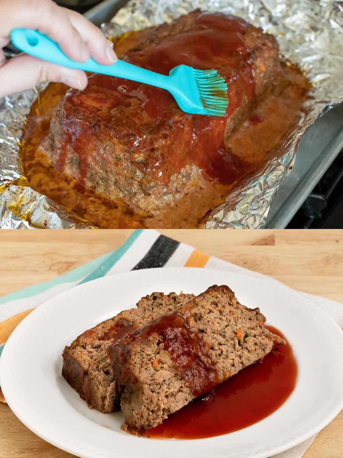Step 10 of Classic Meatloaf