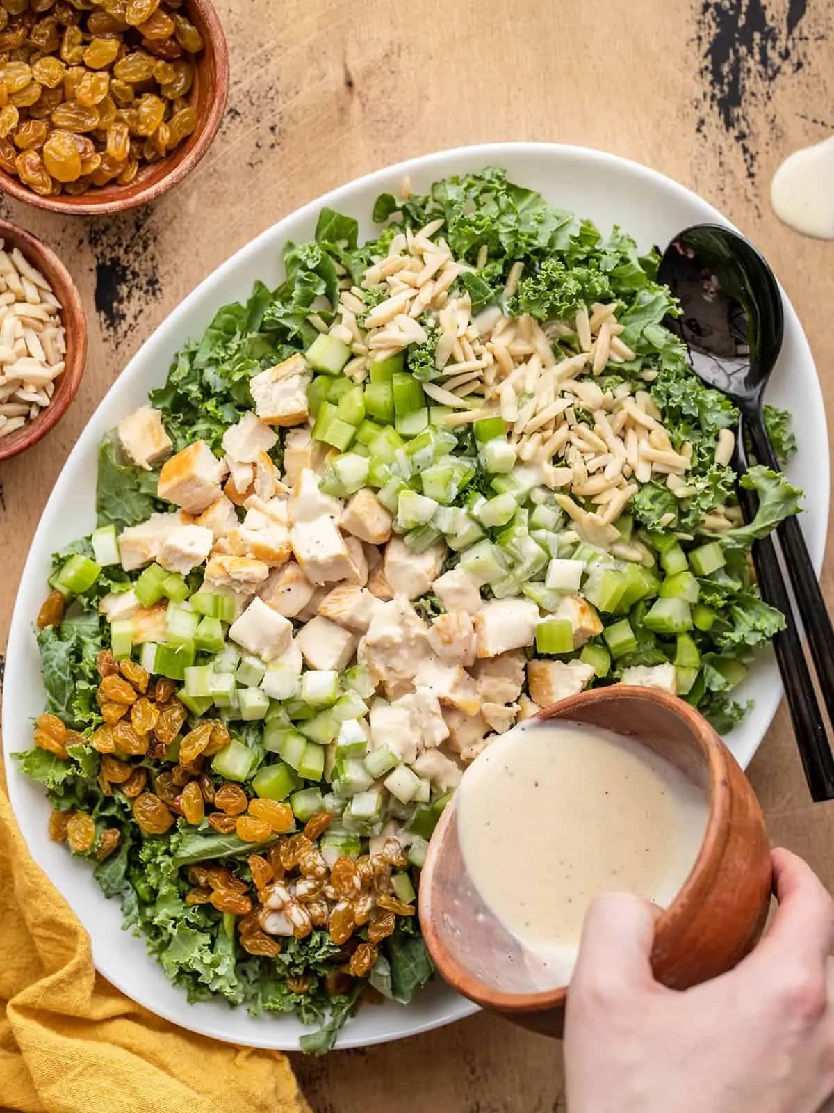 Image of Crunchy Kale and Chicken Salad recipe