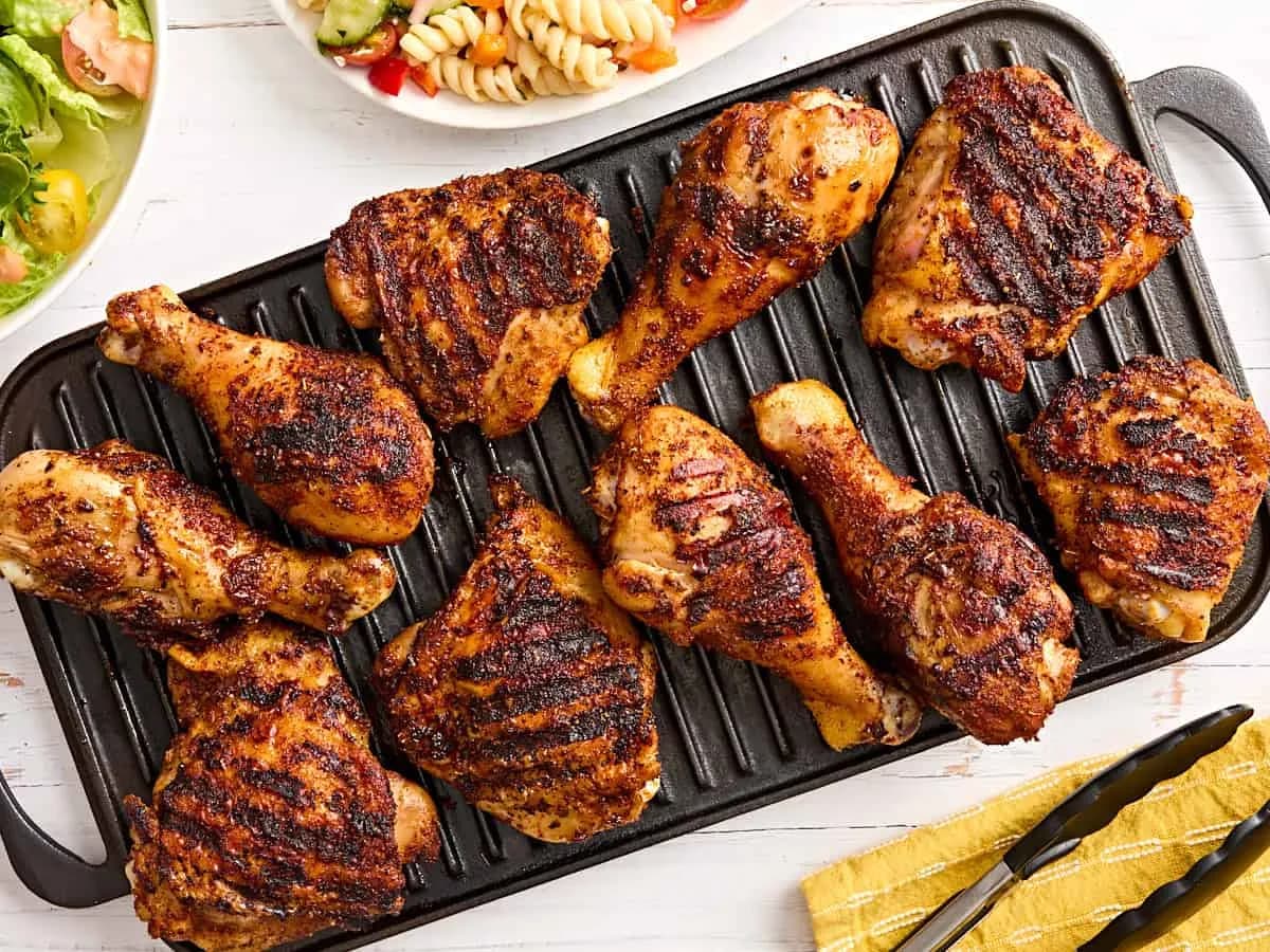 Image of Dry Rubbed Grilled Chicken recipe