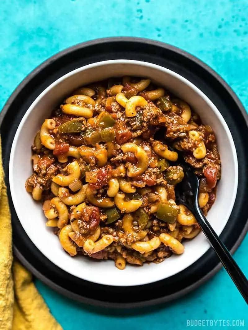 Image of Easy One Pot American Goulash recipe