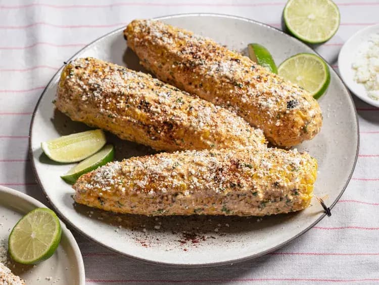 Image of Elotes (Grilled Mexican Street Corn) recipe