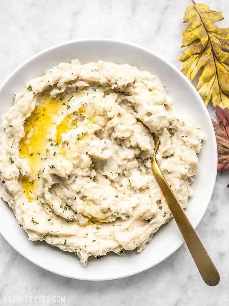 Image of Fluffy Garlic Herb Mashed Potatoes recipe