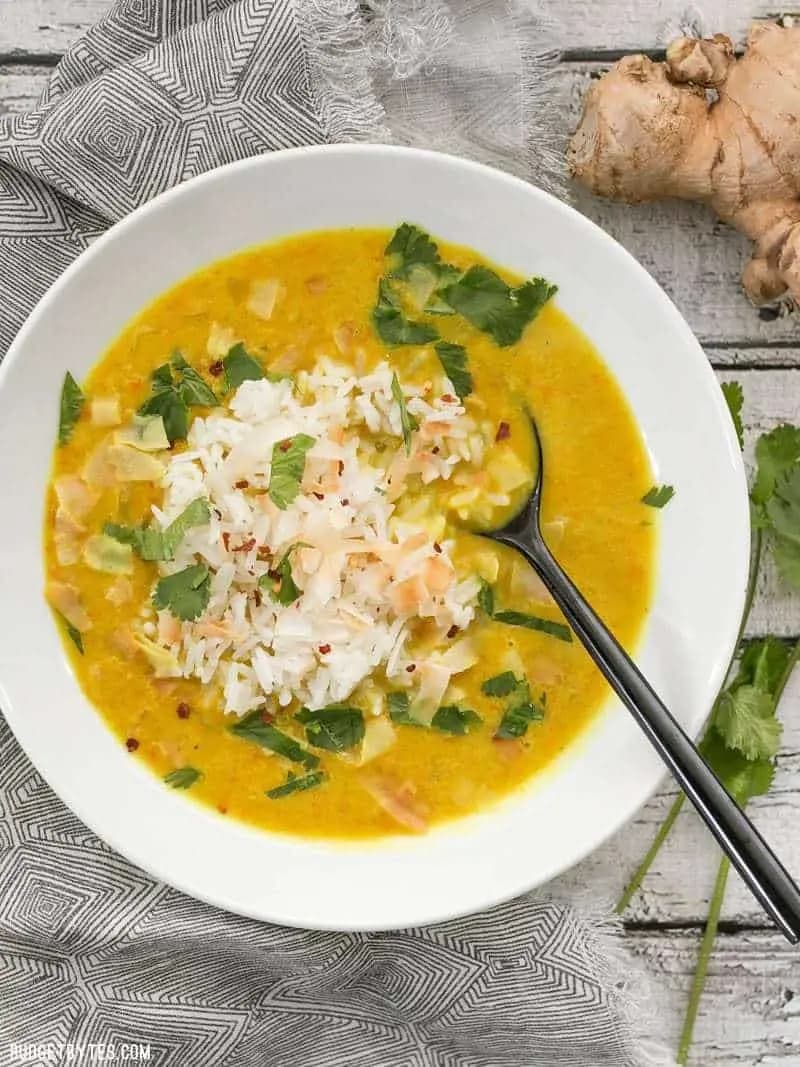 Image of Golden Coconut Lentil Soup recipe