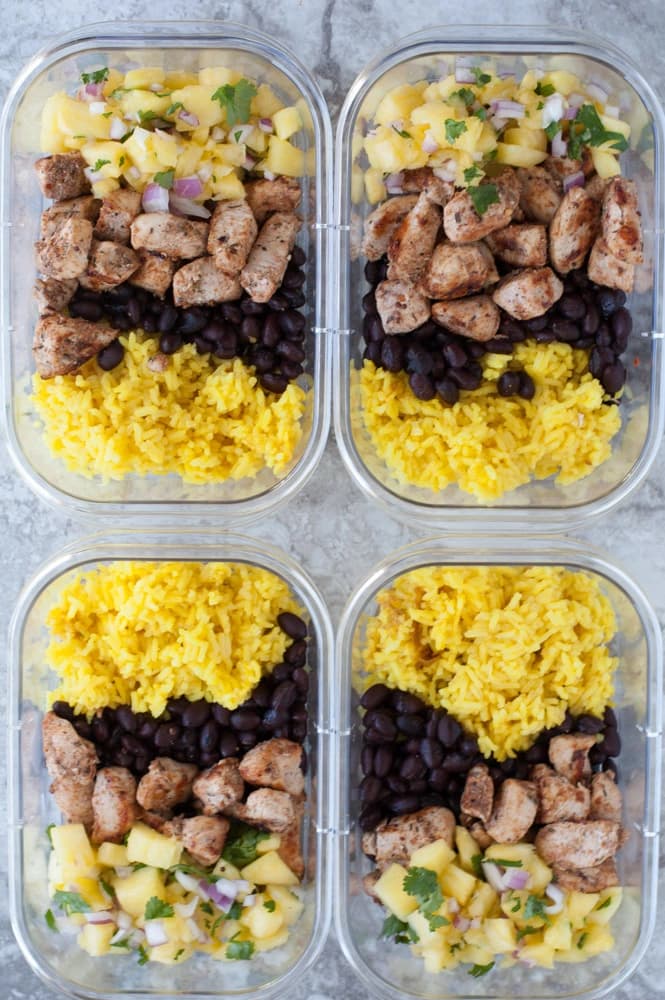 Image of Jerk Chicken Meal Prep Bowls recipe