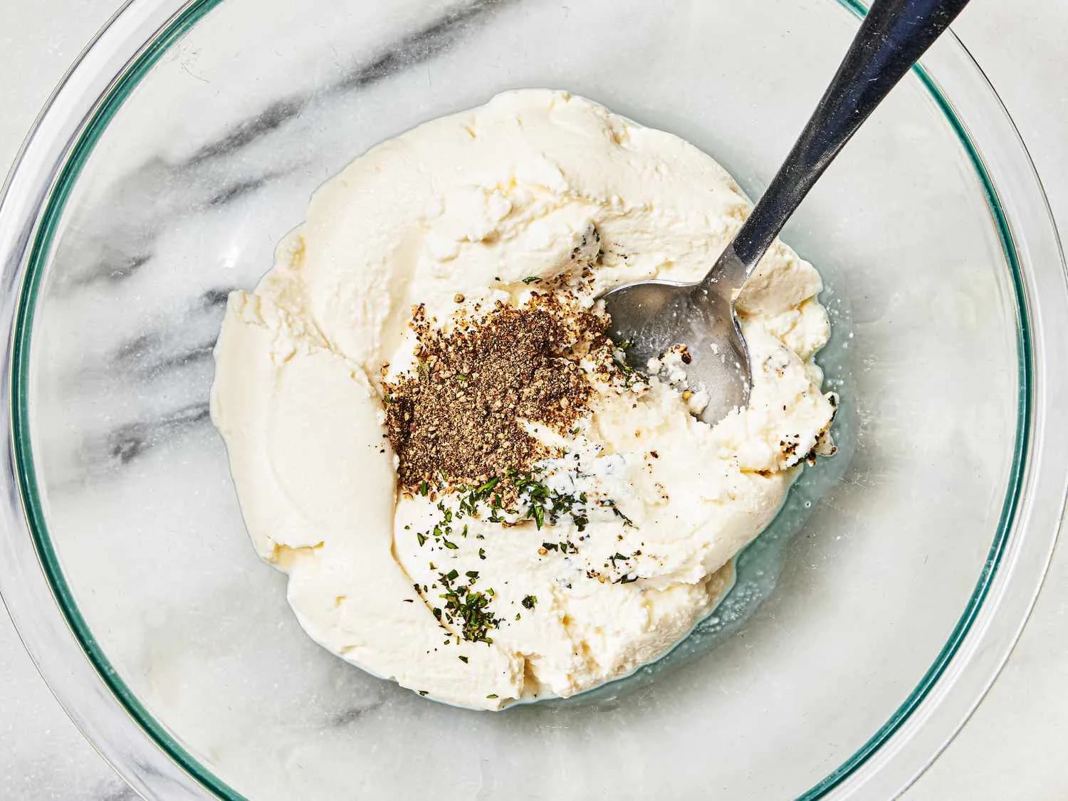 Step 2 of New York-Style White Pizza
