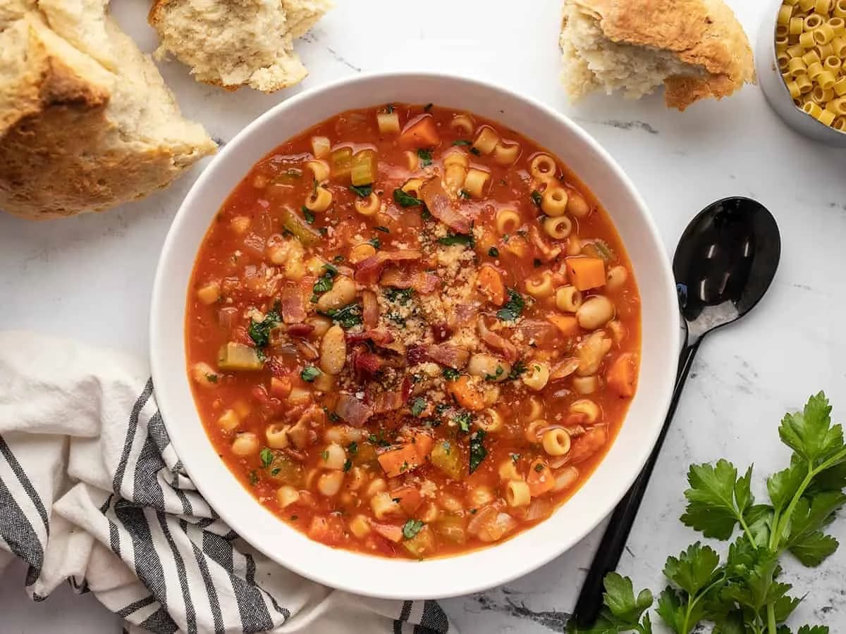 Image of Pasta e Fagioli recipe
