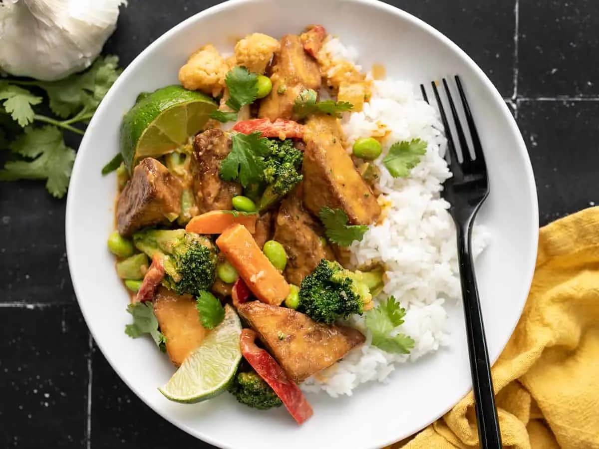 Image of Peanut Tofu Bowl recipe