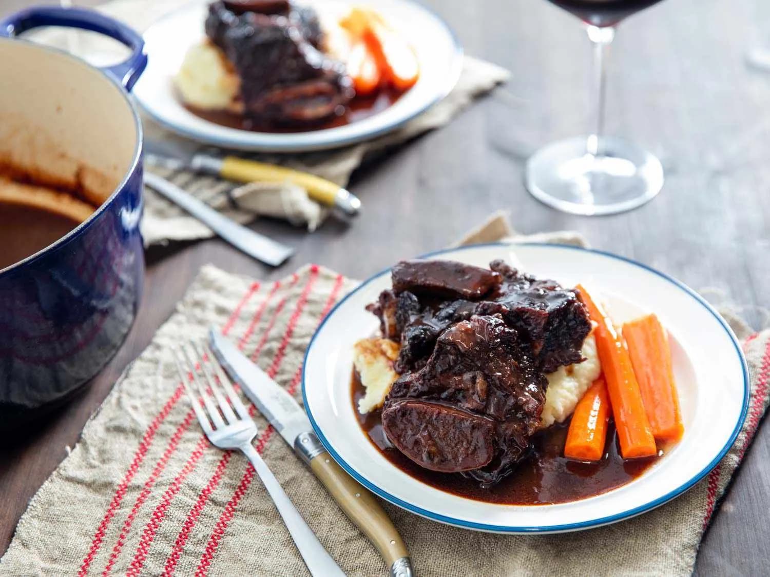 Image of Red Wine–Braised Beef Short Ribs recipe