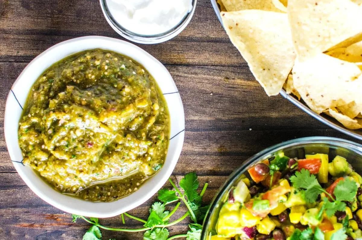 Image of Roasted Tomatillo Salsa Verde recipe