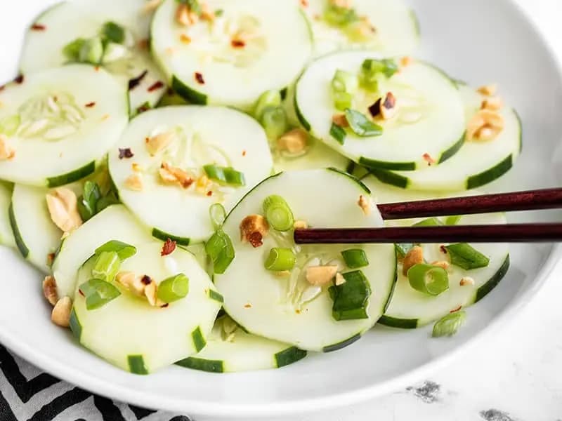 Image of Sesame Cucumber Salad recipe