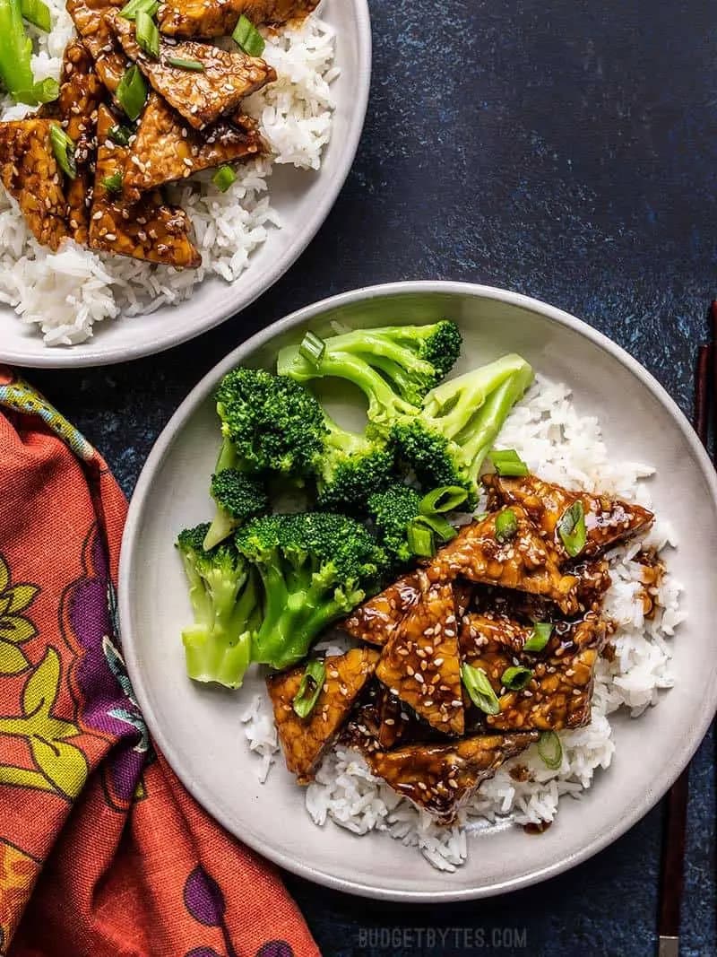 Image of Sesame Tempeh Bowls recipe