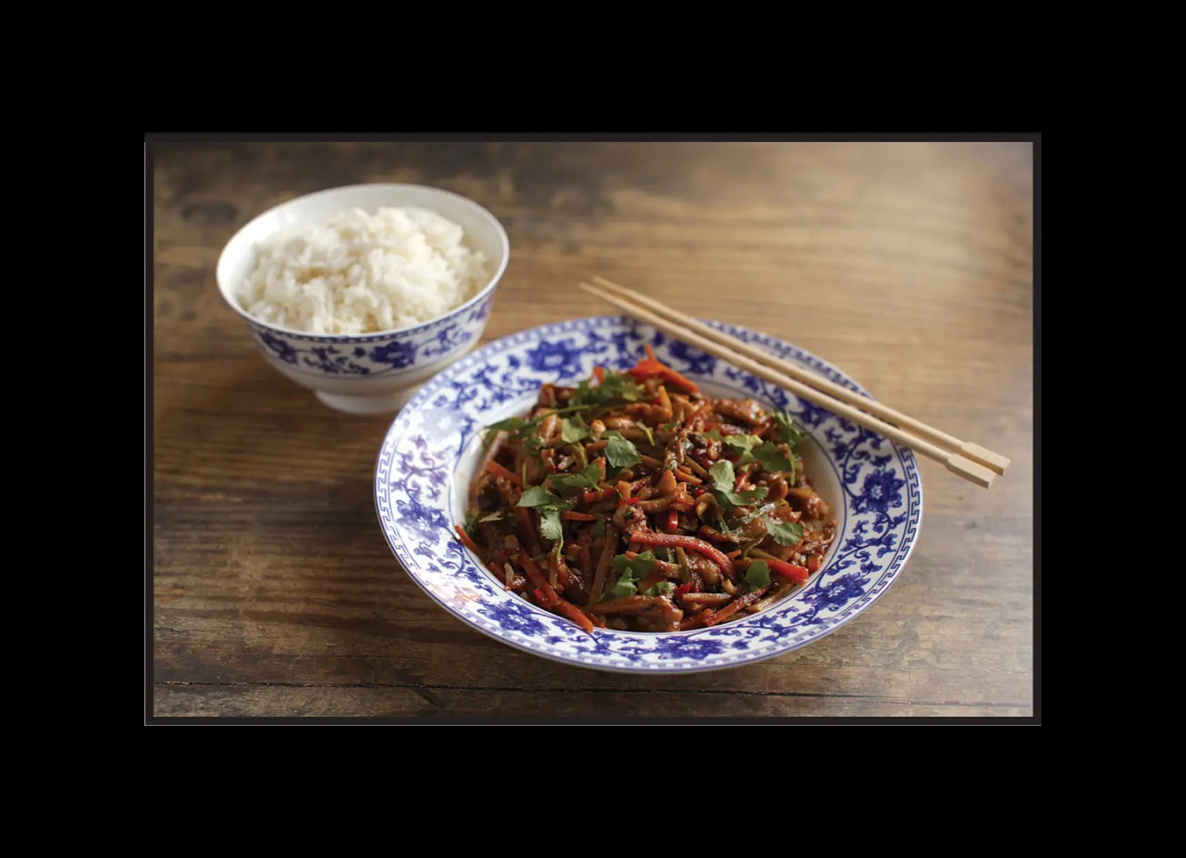Image of Shredded Chicken with Pickled Chiles and Carrots recipe