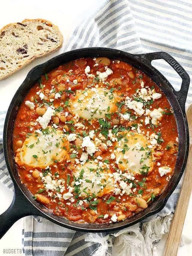 Image of Smoky White Bean Shakshuka recipe