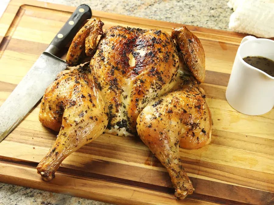 Image of Spatchcocked Roast Chicken recipe
