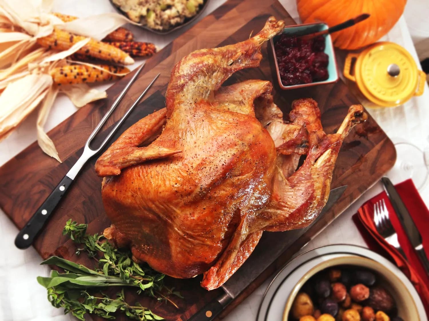 Image of Spatchcocked Roast Turkey With Gravy recipe