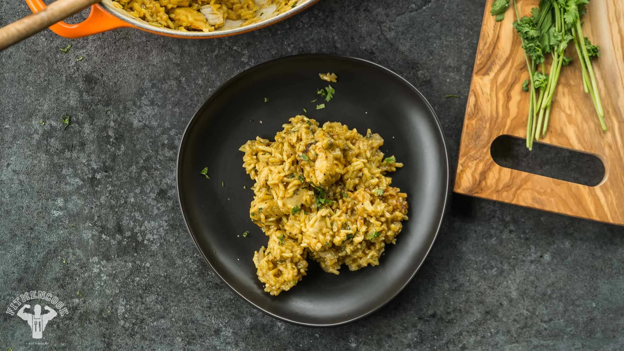 Image of Spiced Creamy Chicken Pilaf recipe