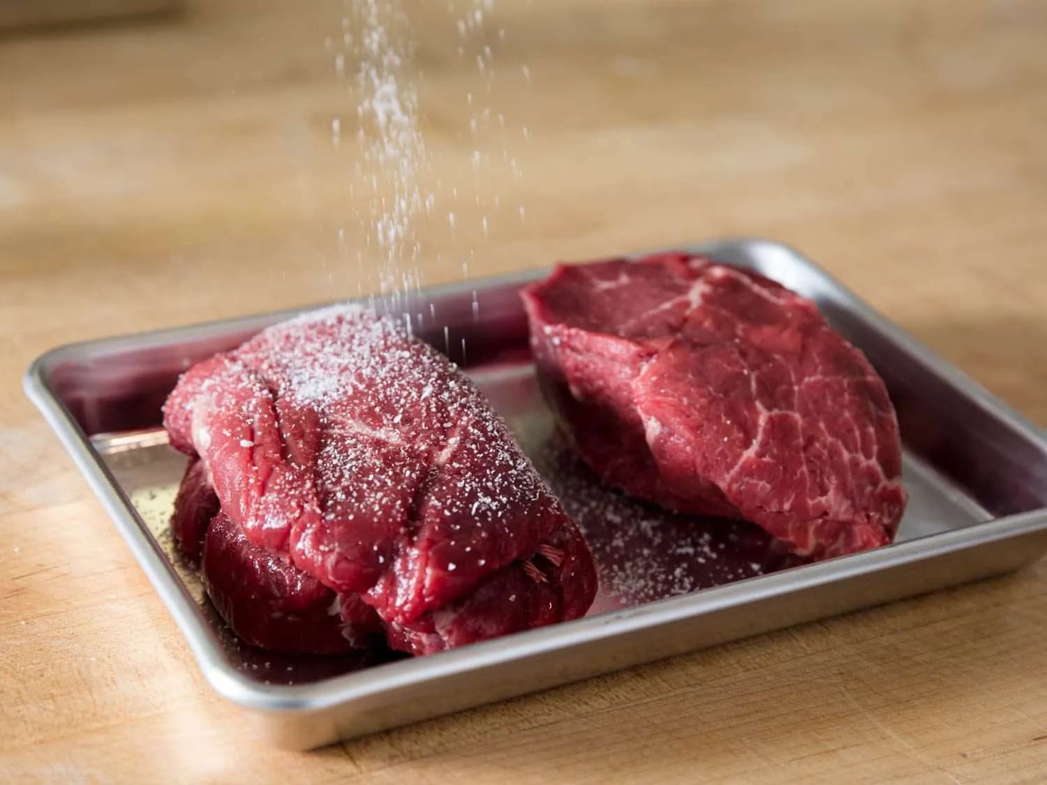 Step 1 of Steak au Poivre
