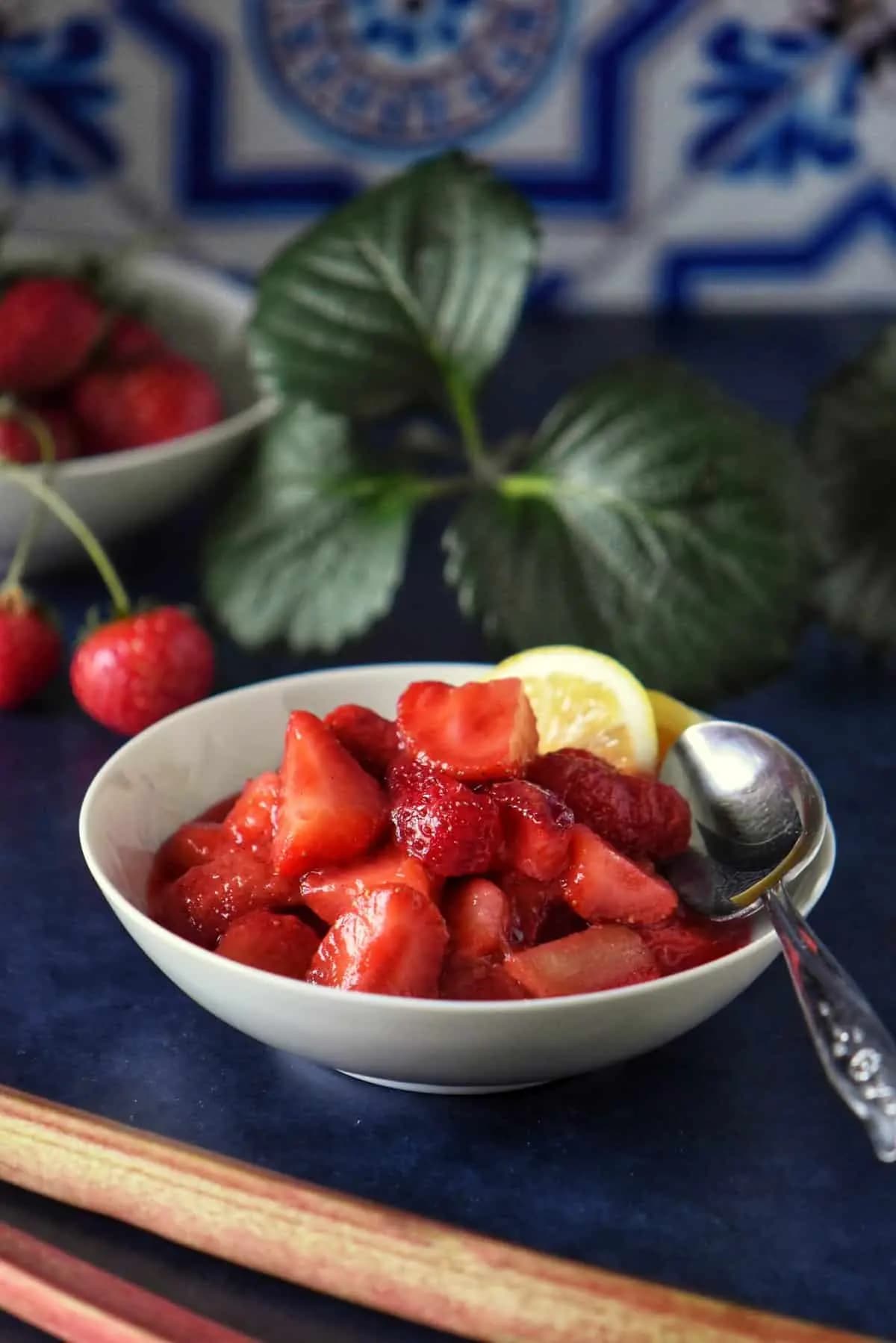 Image of Strawberry Rhubarb Compote recipe