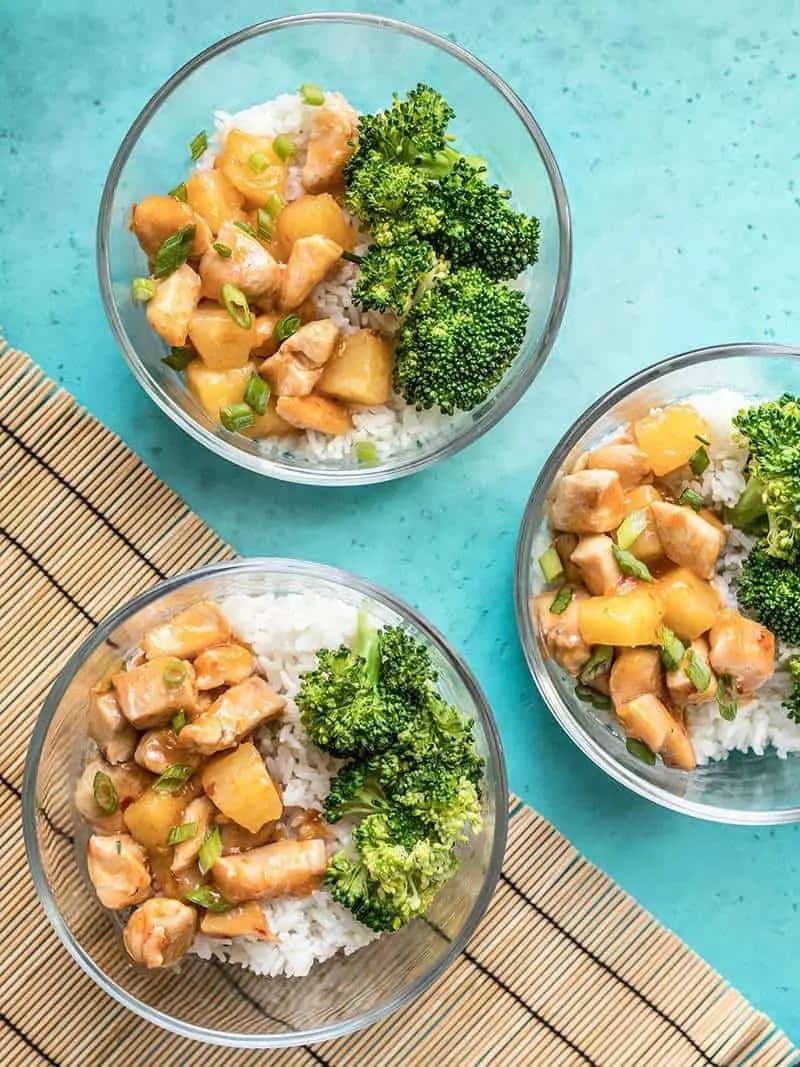 Image of Sweet Chili Chicken Stir Fry Bowls recipe