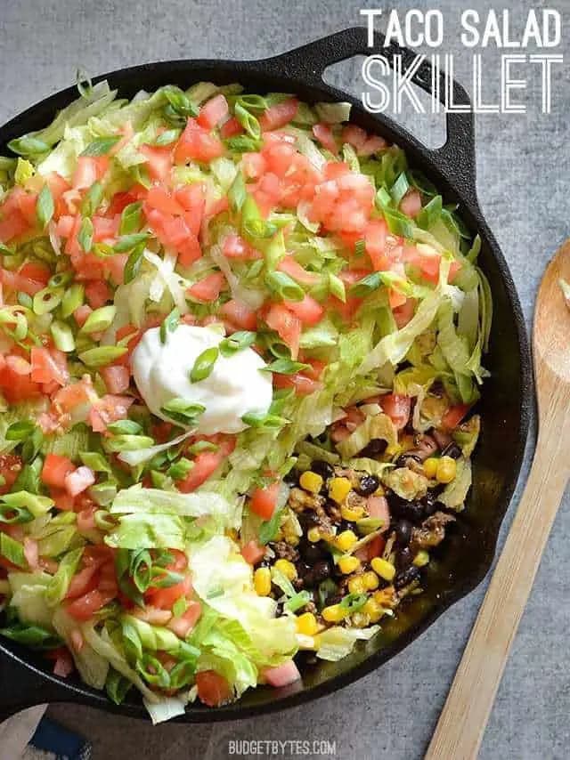 Image of Taco Salad Skillet recipe