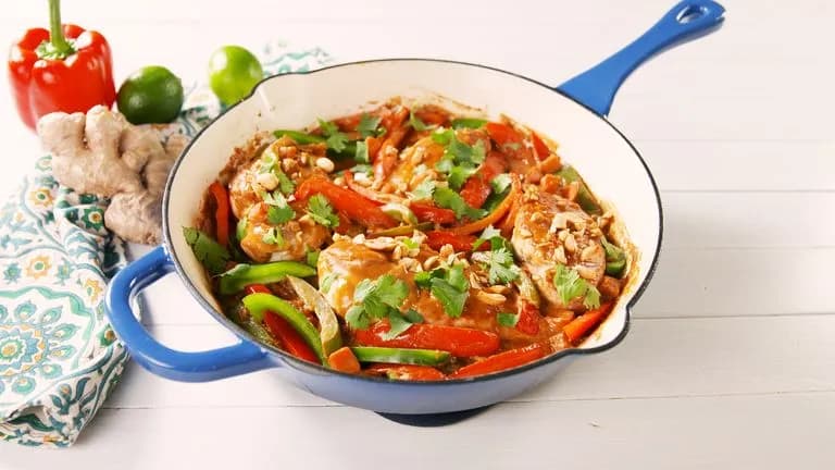 Image of Thai Peanut Chicken recipe