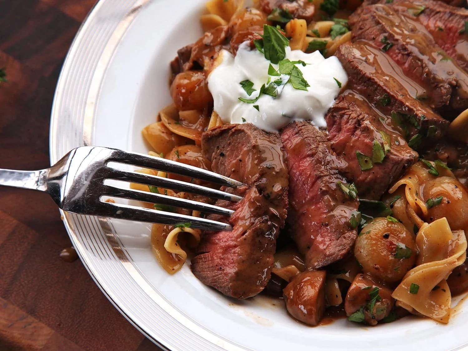 Image of The Ultimate Beef Stroganoff recipe