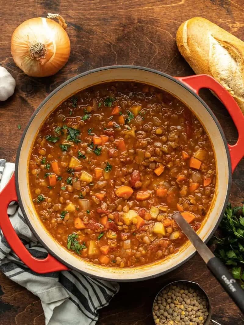 Image of Tomato Lentil Soup recipe