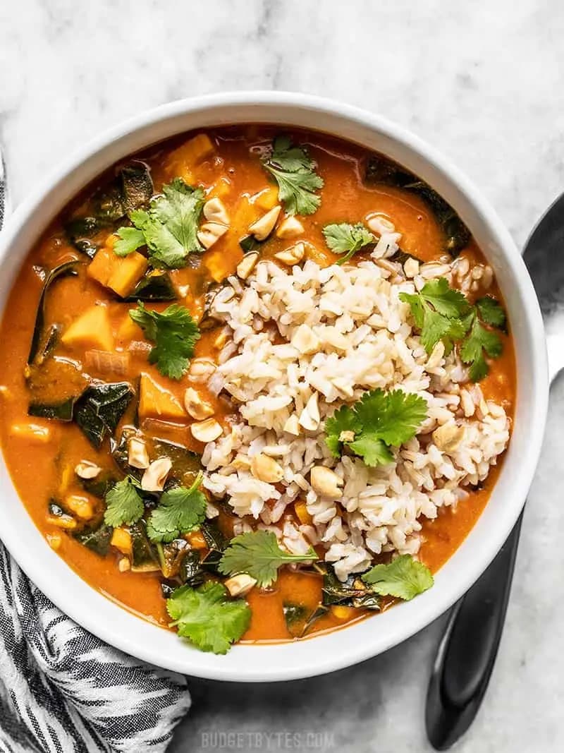 Image of Vegan West African Peanut Stew recipe
