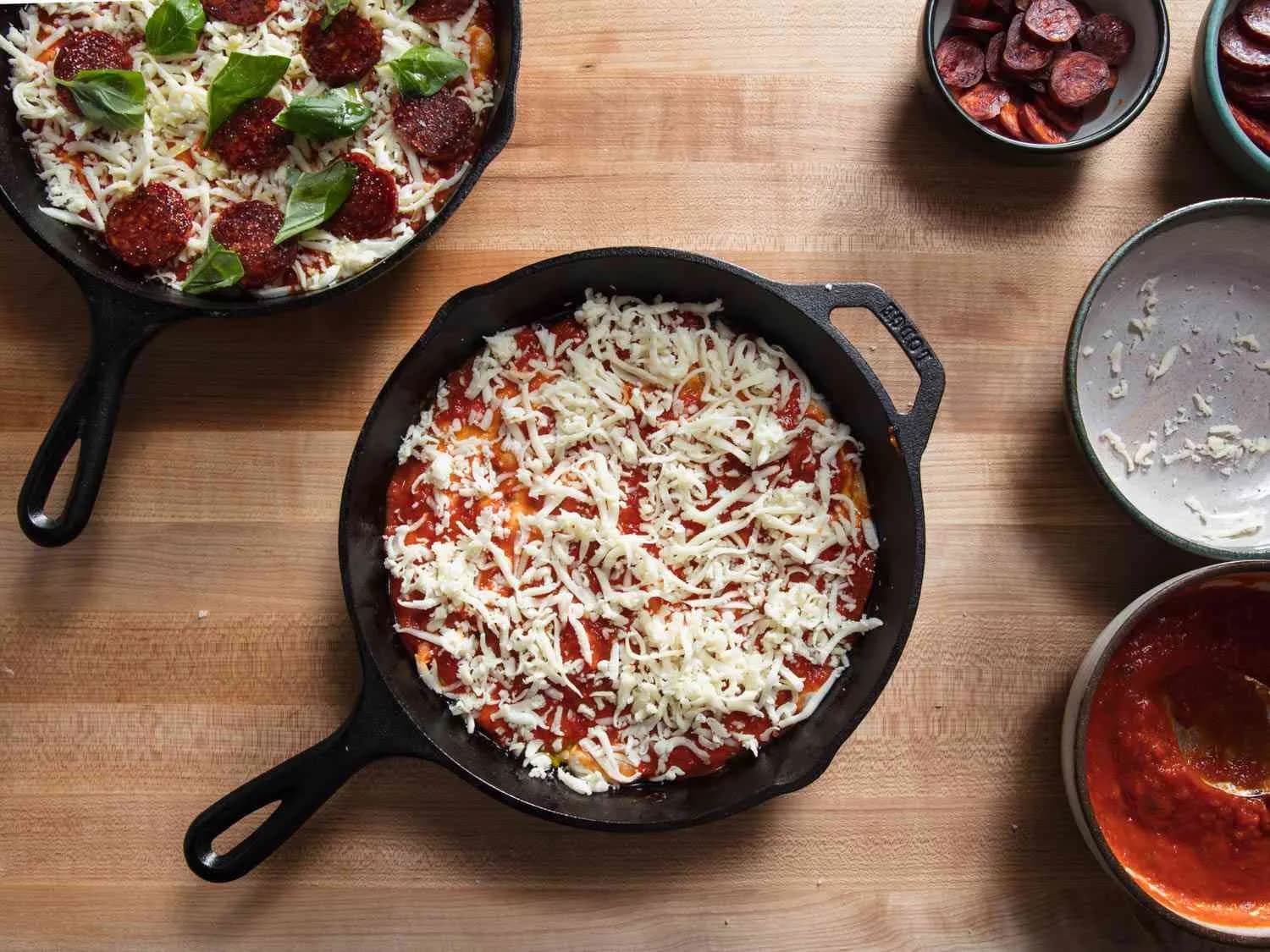 Step 6 of Foolproof Pan Pizza