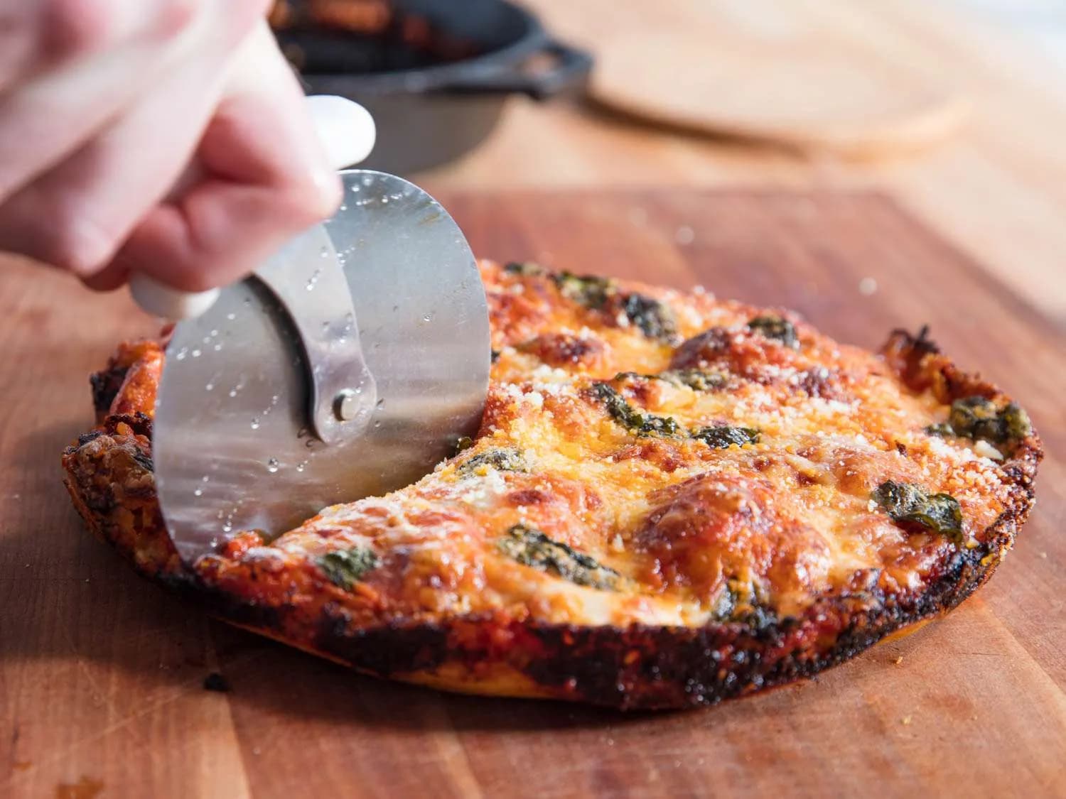 Step 7 of Foolproof Pan Pizza