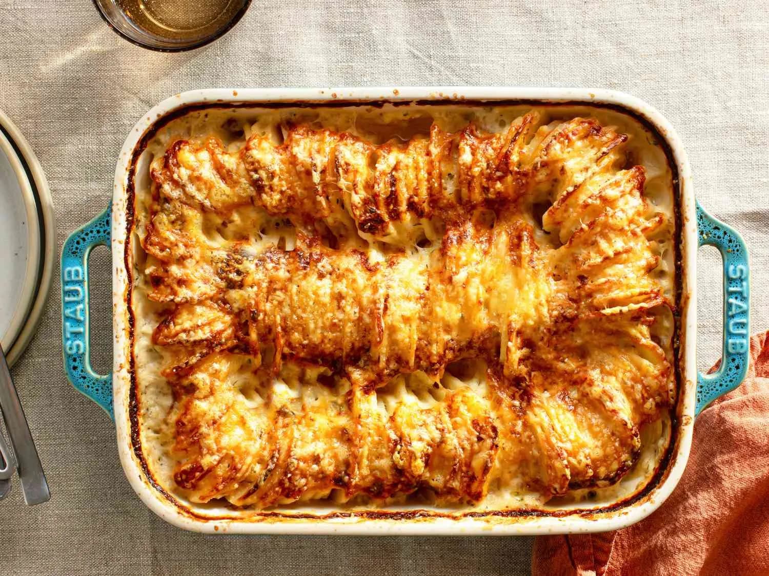 Image of Hasselback Potato Gratin recipe