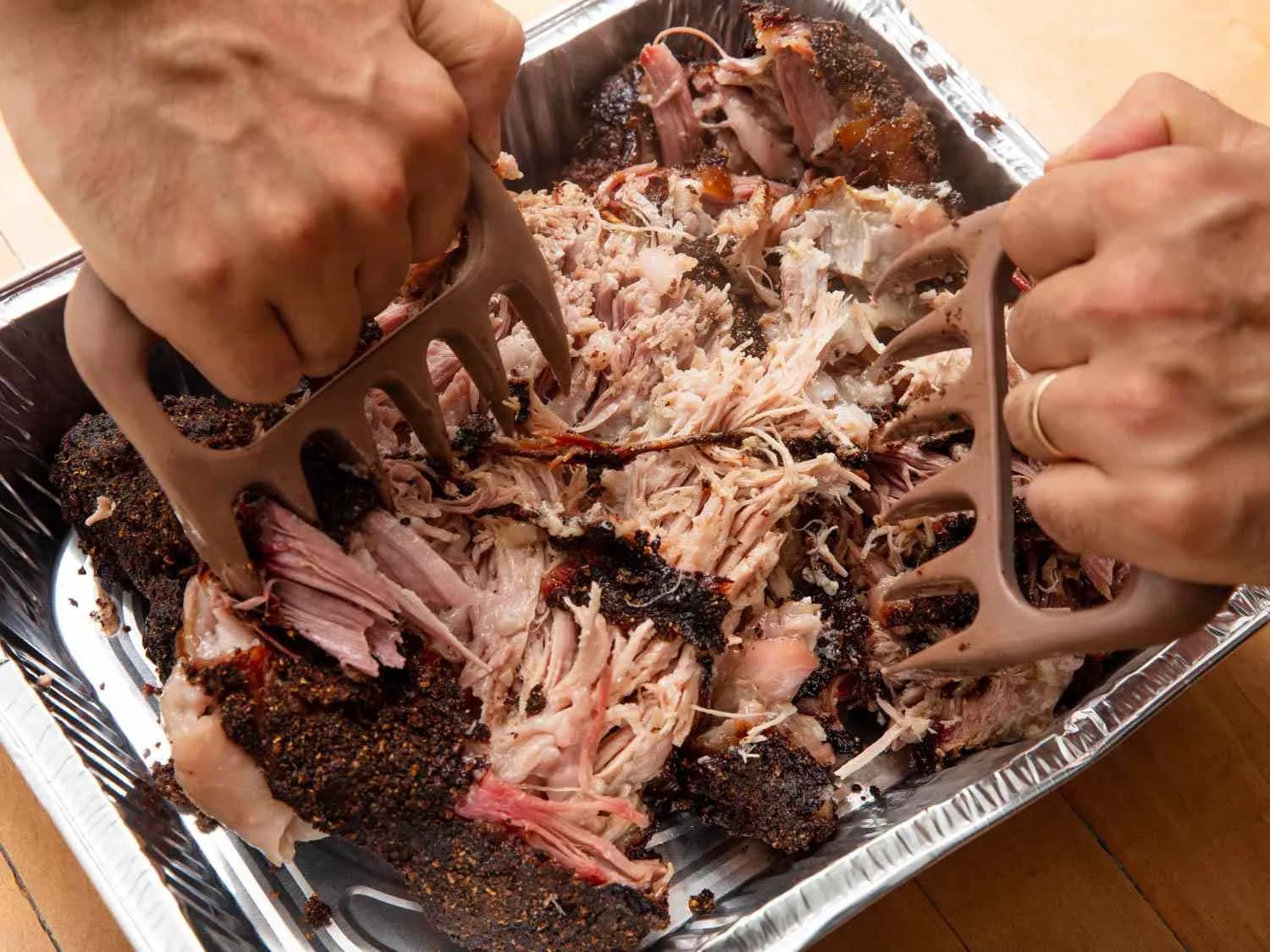 Step 7 of Real Barbecued Pulled Pork