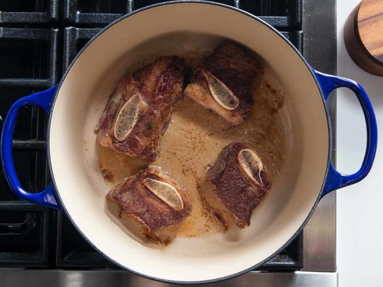 Step 1 of Red Wine–Braised Beef Short Ribs